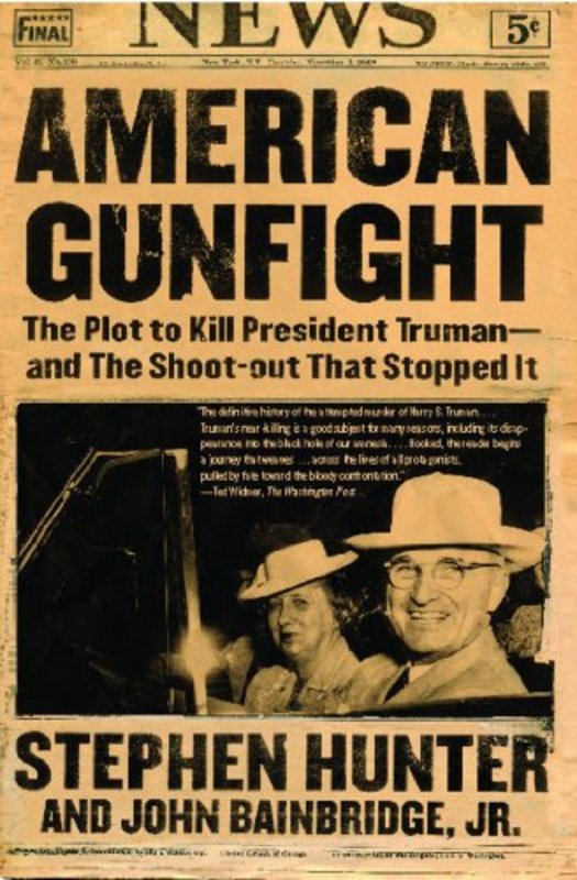 Book cover for "American Gunfight" by Stephen Hunter