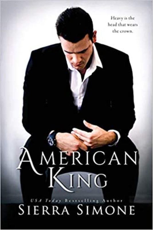 Book cover for "American King" by Sierra Simone