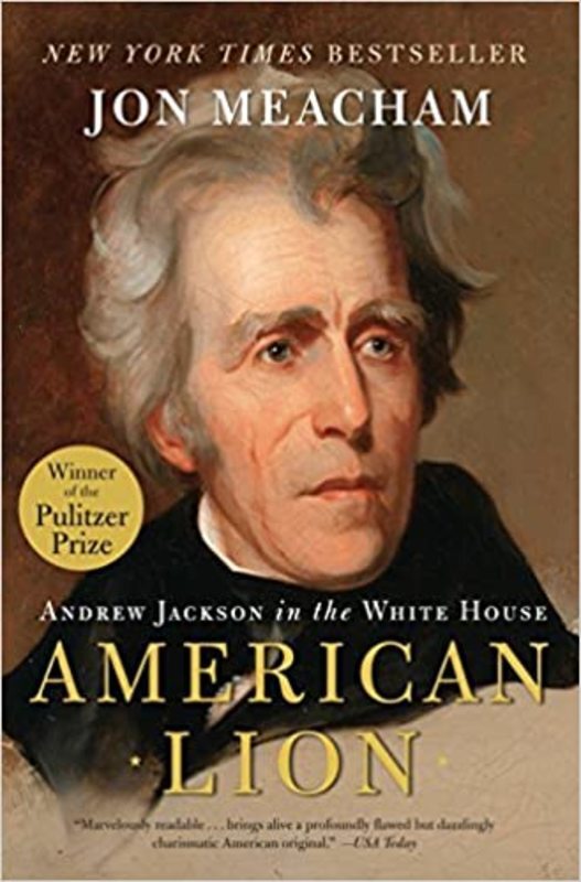 Book cover for "American Lion" by Jon Meacham