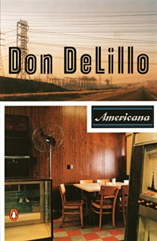 Book cover for "Americana" by Don DeLillo