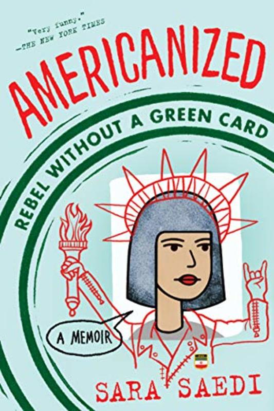 Book cover for "Americanized" by Sara Saedi