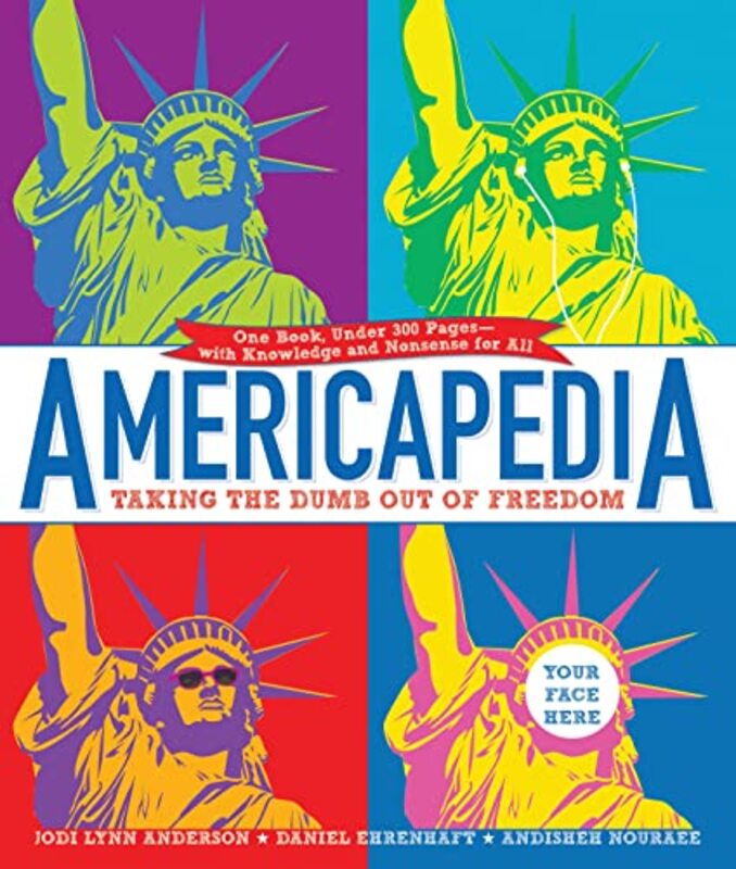 Book cover for "Americapedia" by Jodi Lynn Anderson