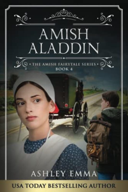 Book cover for "Amish Aladdin" by Ashley Emma