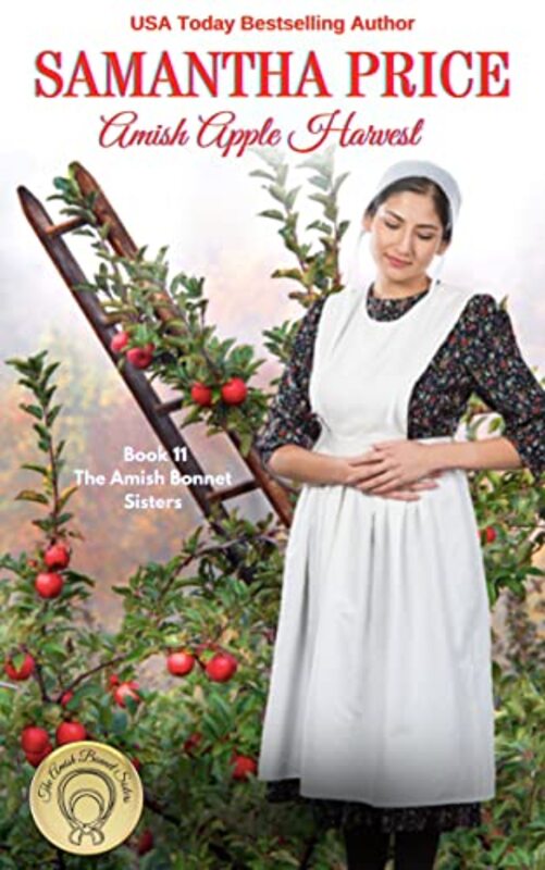 Book cover for "Amish Apple Harvest" by Samantha Price