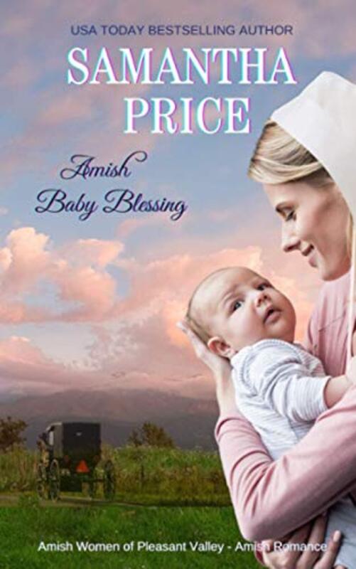 Book cover for "Amish Baby Blessing" by Samantha Price
