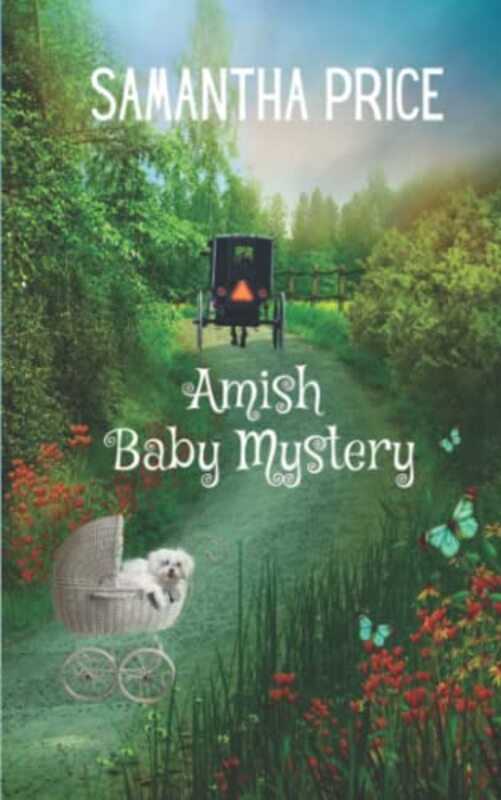 Book cover for "Amish Baby Mystery" by Samantha Price