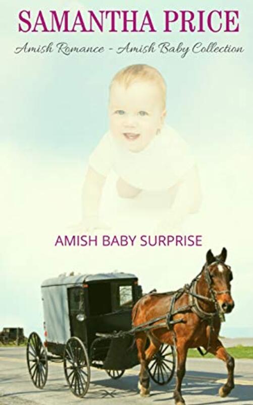 Book cover for "Amish Baby Surprise" by Samantha Price