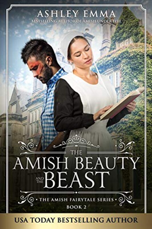 Book cover for "Amish Beauty and the Beast" by Ashley Emma