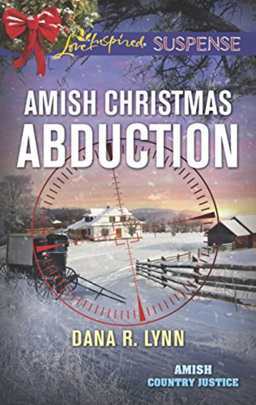 Book cover for "Amish Christmas Abduction" by Dana R Lynn
