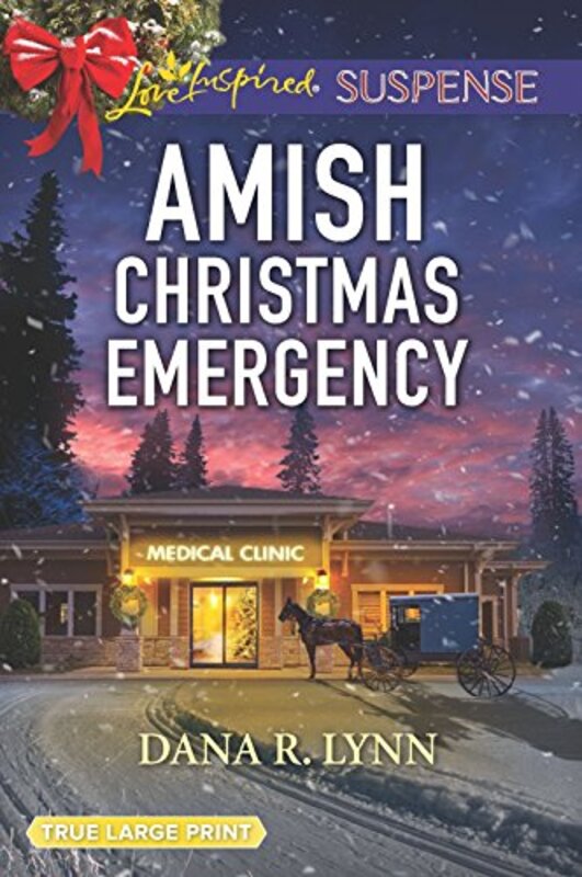 Book cover for "Amish Christmas Emergency" by Dana R Lynn