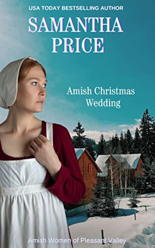 Book cover for "Amish Christmas Wedding" by Samantha Price