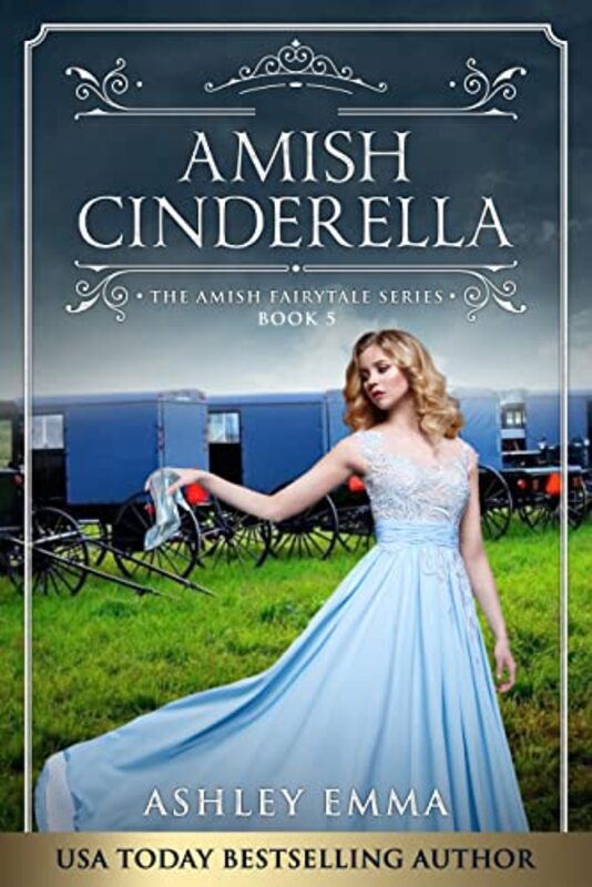 Book cover for "Amish Cinderella" by Ashley Emma