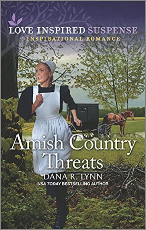 Book cover for "Amish Country Threats" by Dana R Lynn