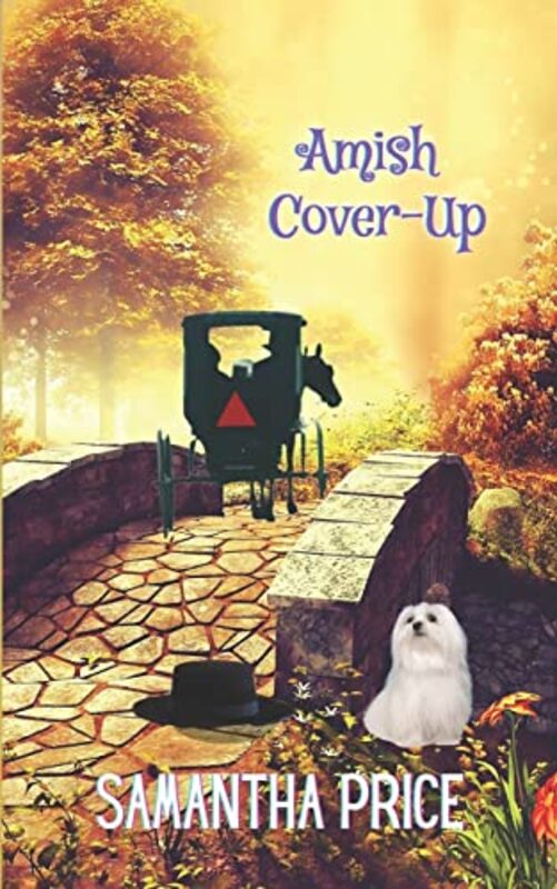 Book cover for "Amish Cover-Up" by Samantha Price