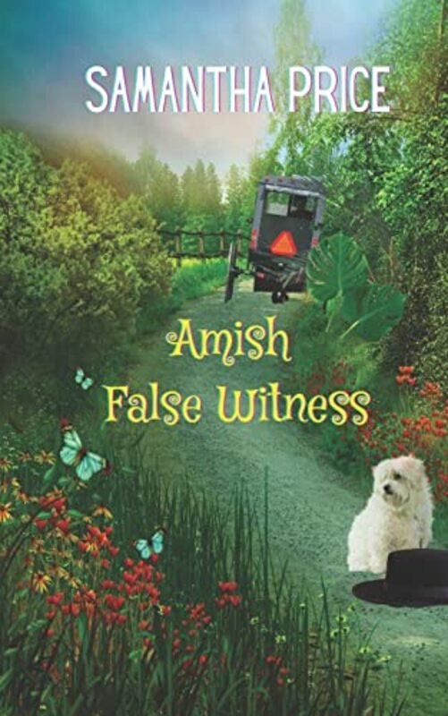 Book cover for "Amish False Witness" by Samantha Price