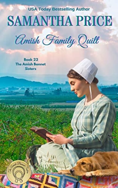 Book cover for "Amish Family Quilt" by Samantha Price