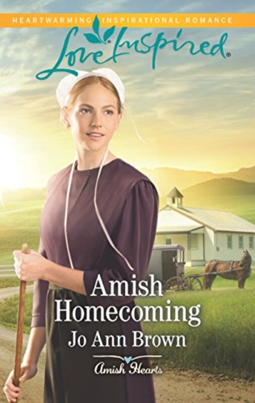 Book cover for "Amish Homecoming" by Jo Ann Brown