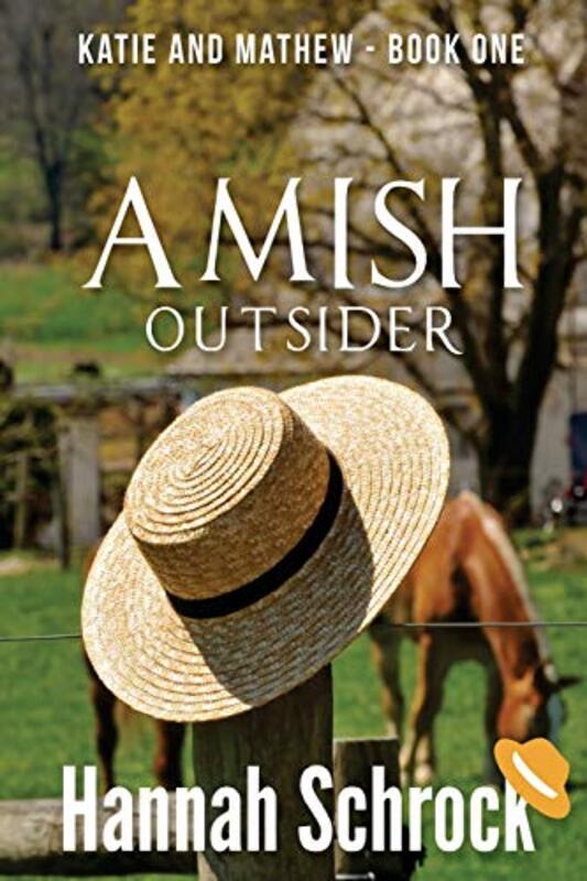 Book cover for "Amish Outsider" by Hannah Schrock