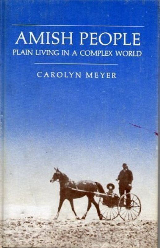 Book cover for "Amish People" by Carolyn Meyer