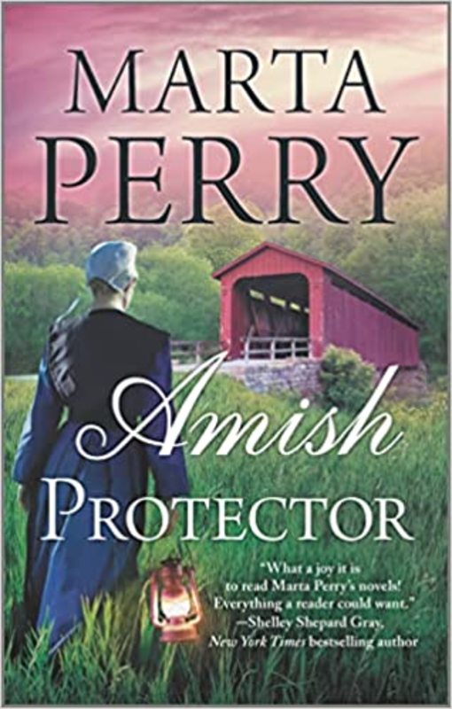 Book cover for "Amish Protector" by Marta Perry
