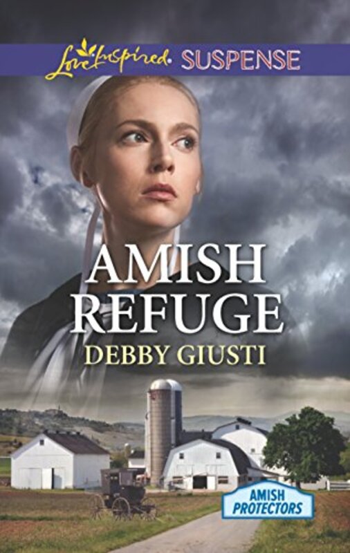 Book cover for "Amish Refuge" by Debby Giusti
