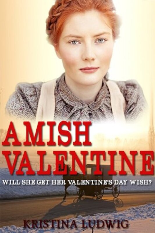 Book cover for "Amish Valentine" by Kristina Ludwig