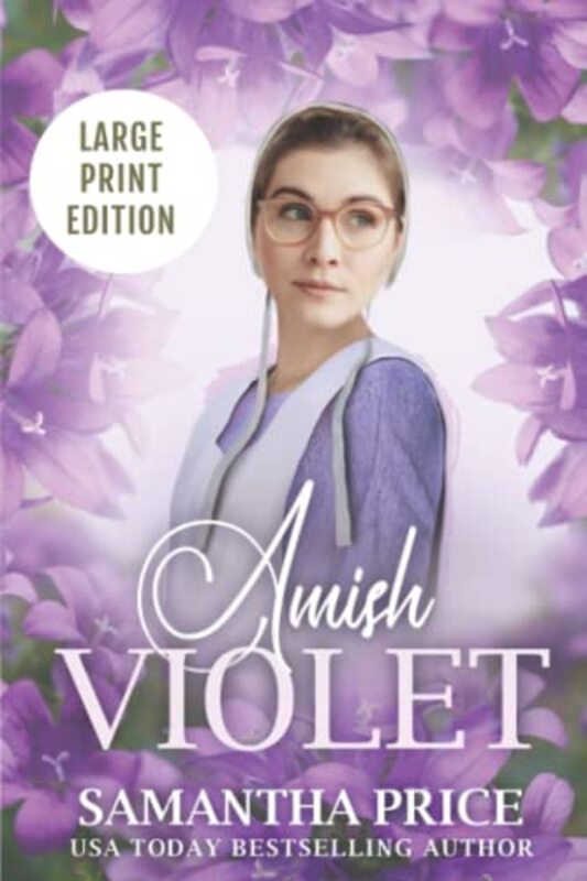 Book cover for "Amish Violet" by Samantha Price