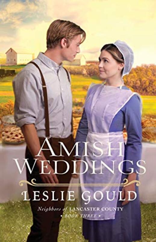 Book cover for "Amish Weddings" by Leslie Gould