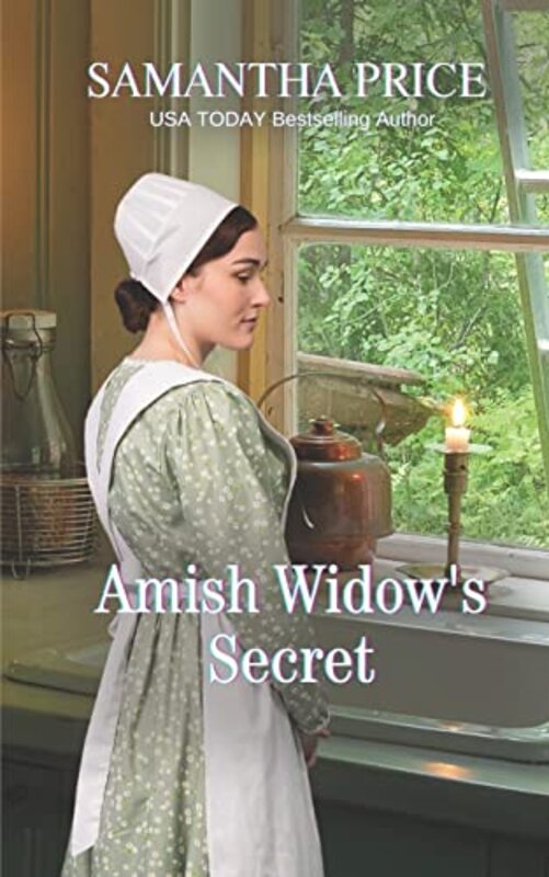 Book cover for "Amish Widow's Secret" by Samantha Price