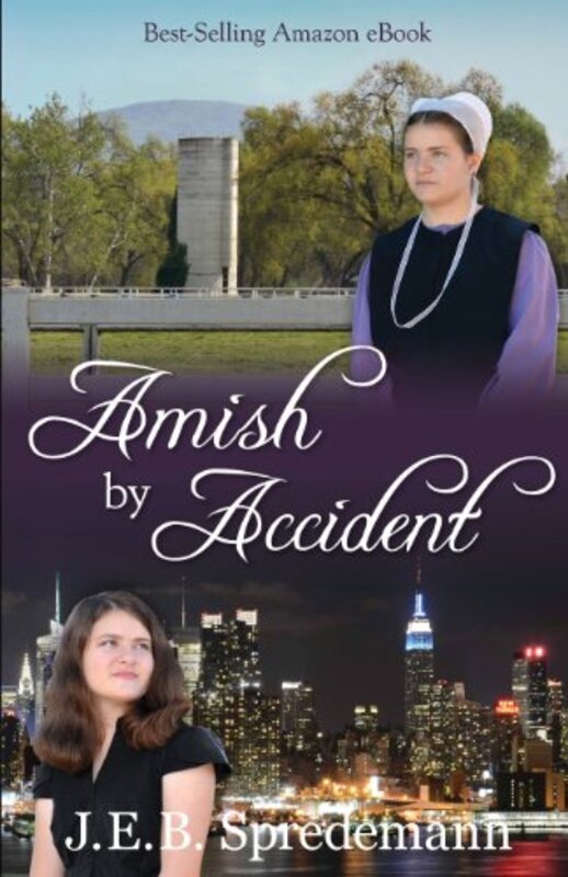Book cover for "Amish by Accident" by Jennifer Spredemann