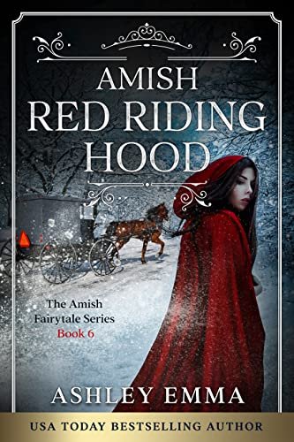 Book cover for "Amish Red Riding Hood" by Ashley Emma