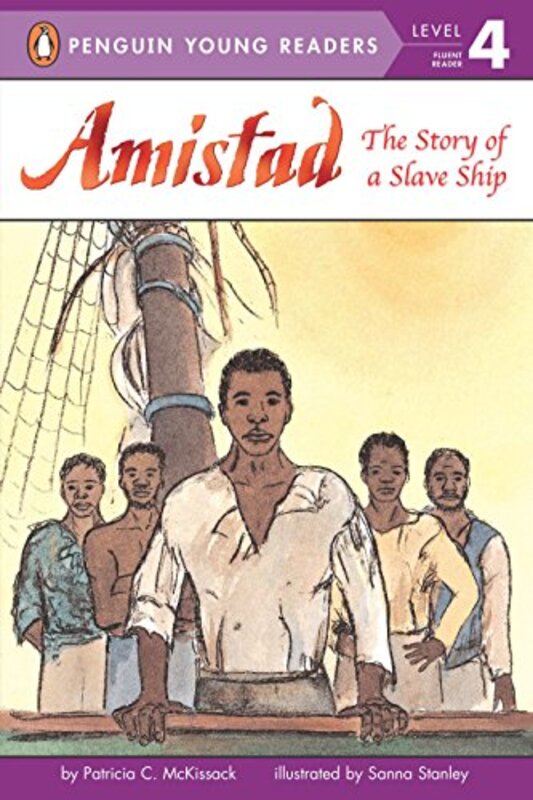 Book cover for "Amistad" by Patricia C McKissack