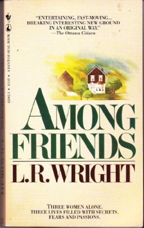 Book cover for "Among Friends" by LR Wright