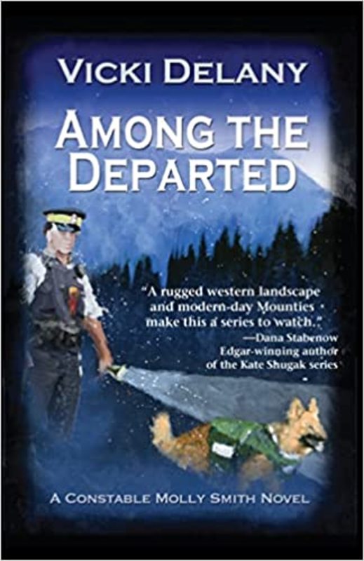 Book cover for "Among the Departed" by Vicki Delany