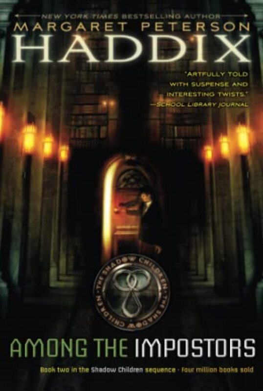 Book cover for "Among the Impostors" by Margaret Peterson Haddix