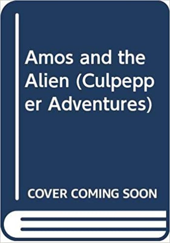Book cover for "Amos and the Alien" by Gary Paulsen