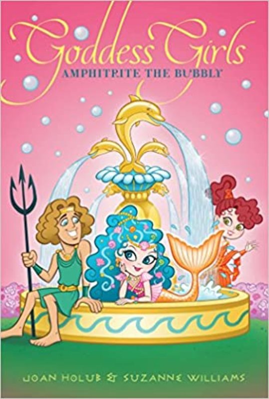 Book cover for "Amphitrite the Bubbly" by Suzanne Williams