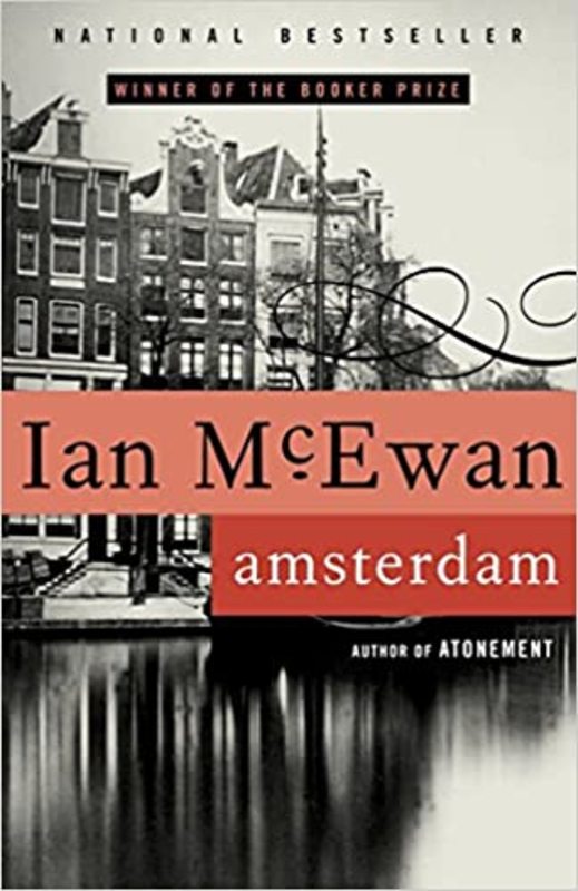Book cover for "Amsterdam" by Ian McEwan