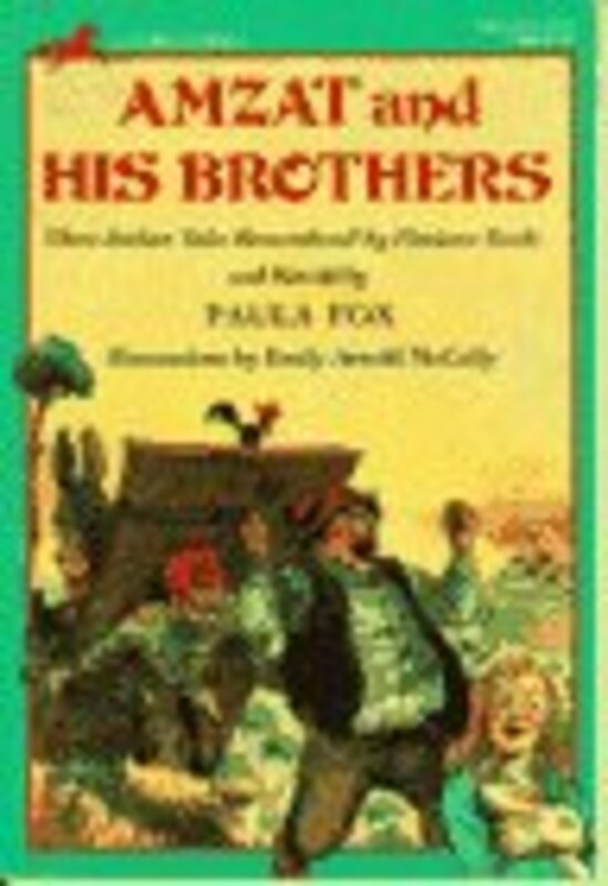 Book cover for "Amzat and His Brothers" by Paula Fox