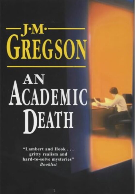 Book cover for "An Academic Death" by JM Gregson