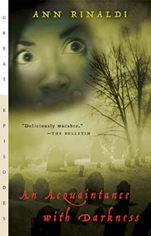 Book cover for "An Acquaintance with Darkness" by Ann Rinaldi
