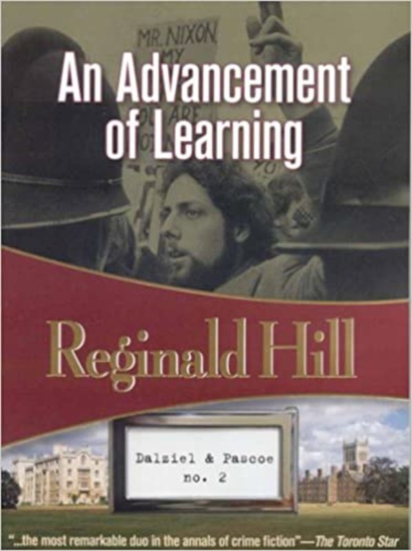 Book cover for "An Advancement of Learning" by Reginald Hill