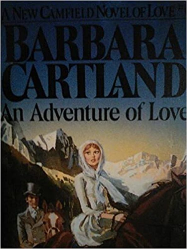 Book cover for "An Adventure of Love" by Barbara Cartland