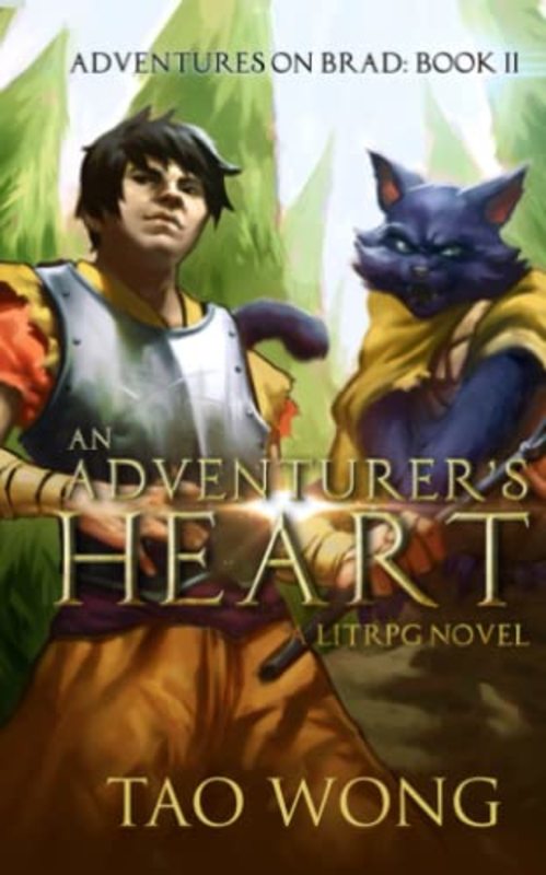 Book cover for "An Adventurer's Heart" by Tao Wong