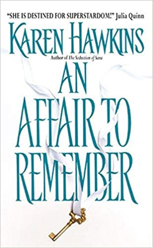 Book cover for "An Affair to Remember" by Karen Hawkins