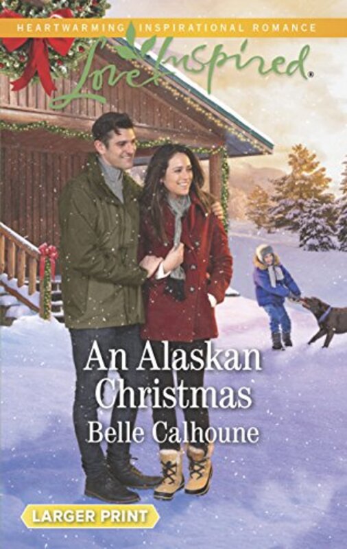Book cover for "An Alaskan Christmas" by Belle Calhoune
