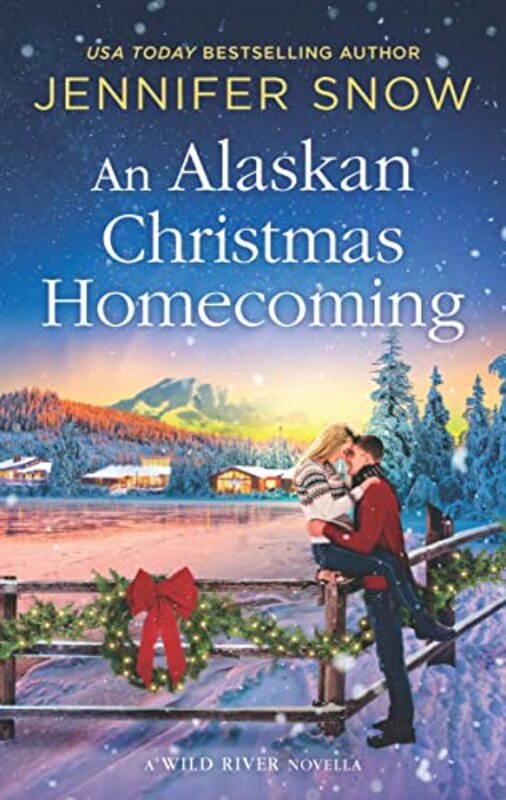 Book cover for "An Alaskan Christmas Homecoming" by Jennifer Snow