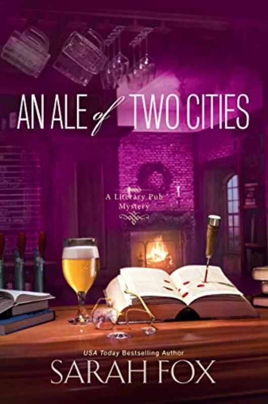 Book cover for "An Ale of Two Cities" by Sarah Fox