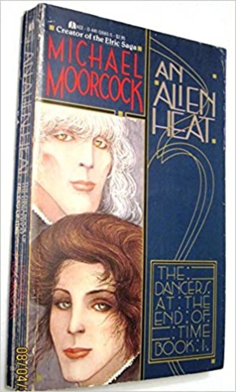 Book cover for "An Alien Heat" by Michael Moorcock