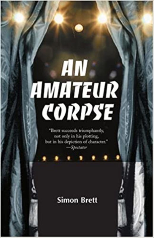 Book cover for "An Amateur Corpse" by Simon Brett